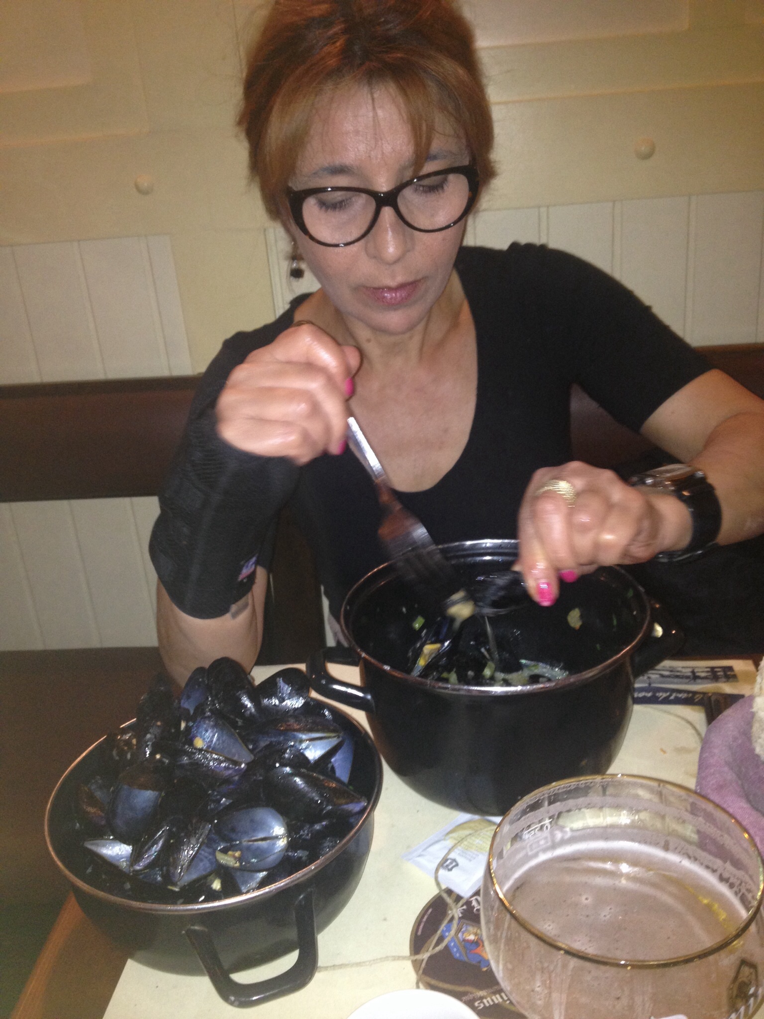 cozze alla provenzale.....